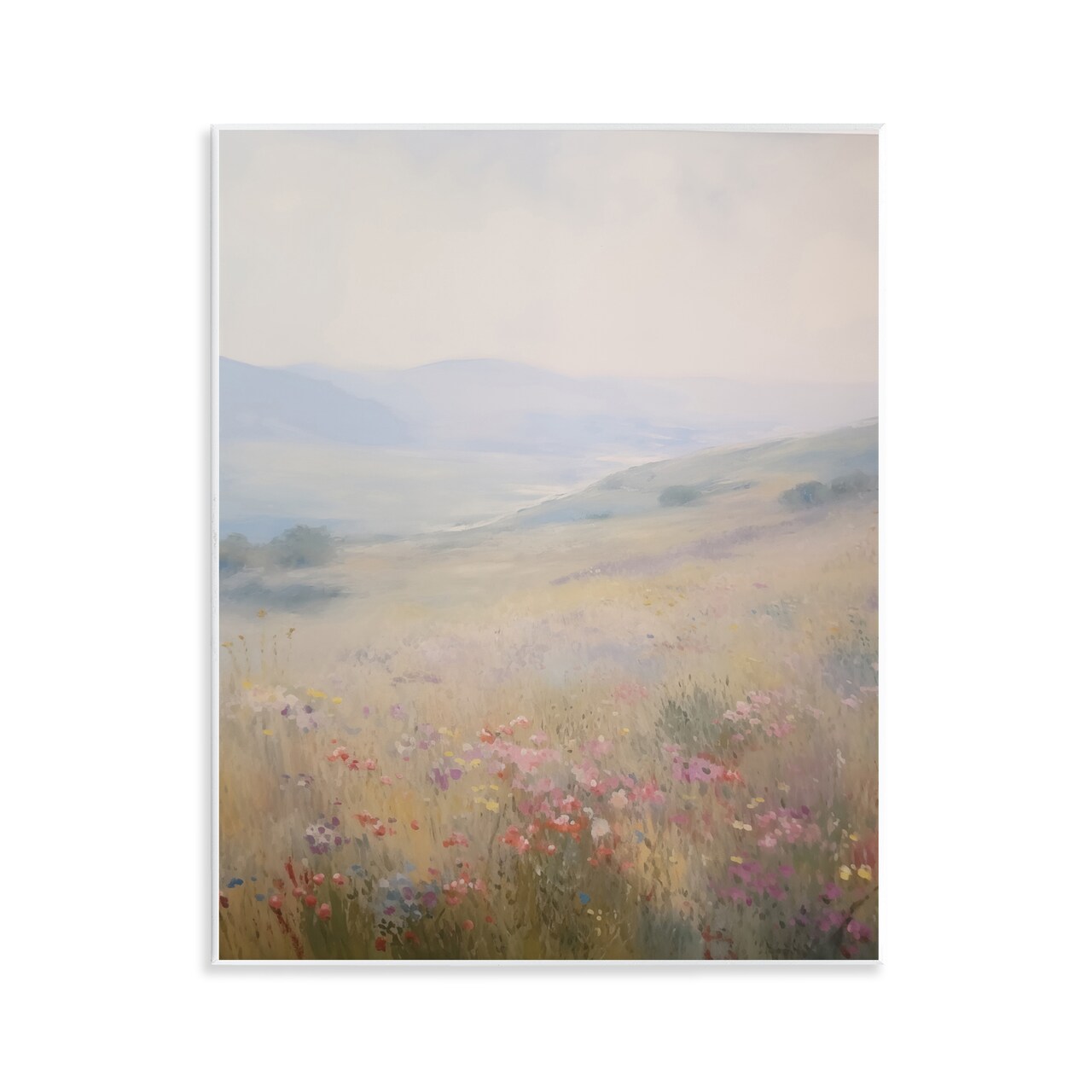 Stupell Industries Valley Meadow Flowers Wall Plaque Art Design by Arlington Prints